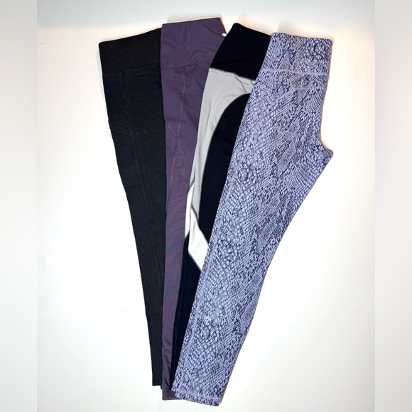 Set of 6 items Actiwear Leggings + Sport Bras Size- Small ( Yogalicious ,Zelos ) - Picture 3 of 16